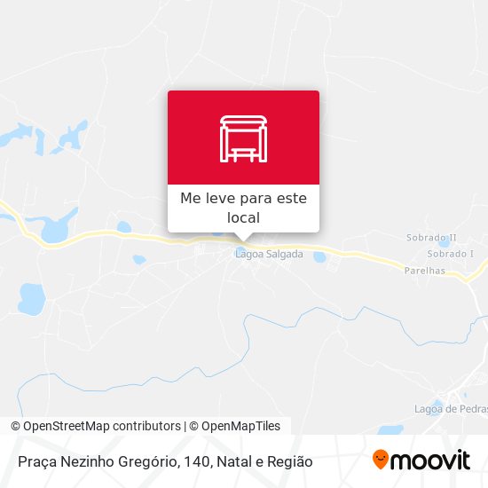 Praça Nezinho Gregório, 140 mapa