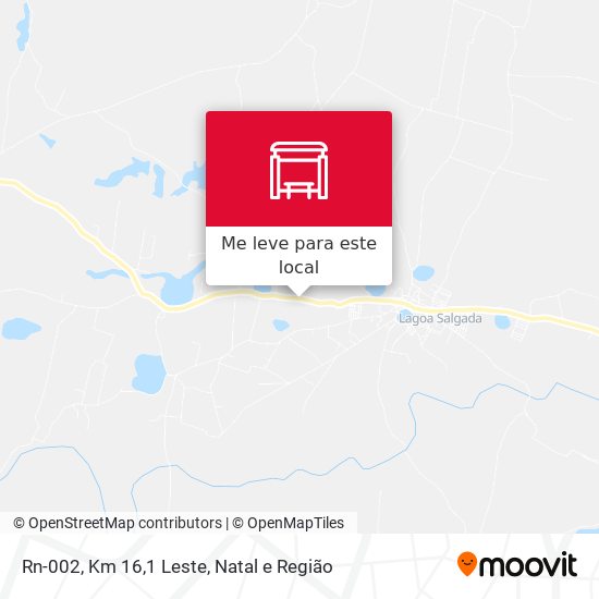 Rn-002, Km 16,1 Leste mapa