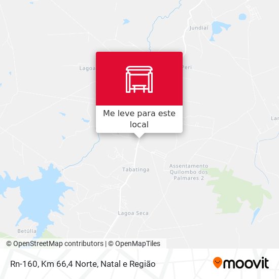 Rn-160, Km 66,4 Norte mapa