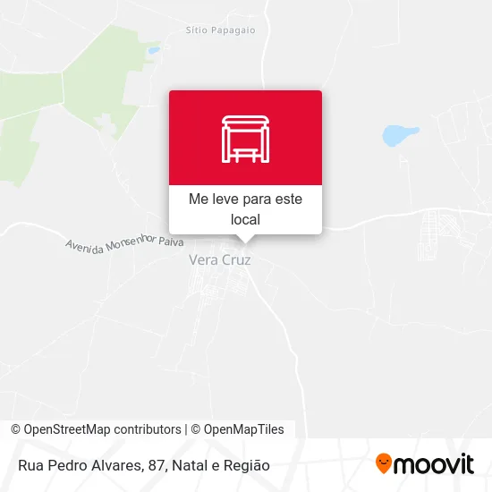Rua Pedro Alvares, 87 mapa