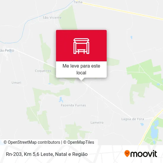 Rn-203, Km 5,6 Leste mapa