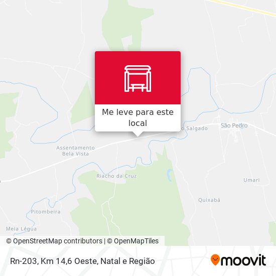 Rn-203, Km 14,6 Oeste mapa
