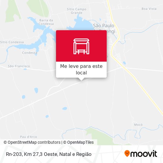 Rn-203, Km 27,3 Oeste mapa