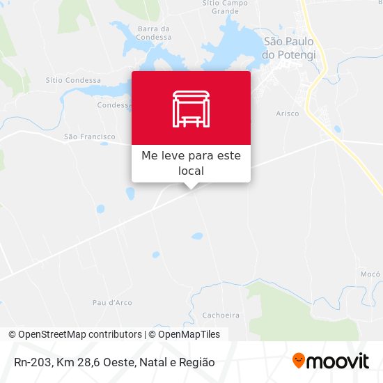 Rn-203, Km 28,6 Oeste mapa