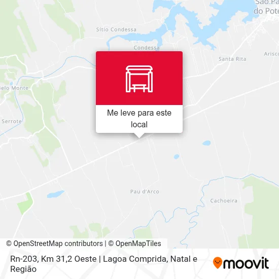 Rn-203, Km 31,2 Oeste | Lagoa Comprida mapa