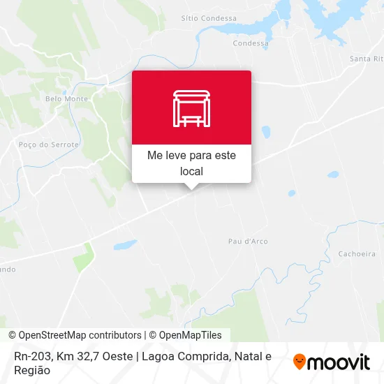 Rn-203, Km 32,7 Oeste | Lagoa Comprida mapa