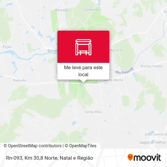 Rn-093, Km 30,8 Norte mapa