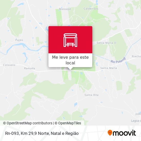 Rn-093, Km 29,9 Norte mapa