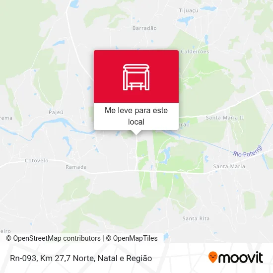 Rn-093, Km 27,7 Norte mapa