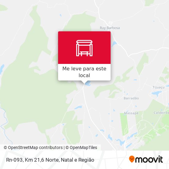 Rn-093, Km 21,6 Norte mapa