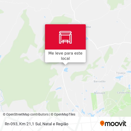 Rn-093, Km 21,1 Sul mapa
