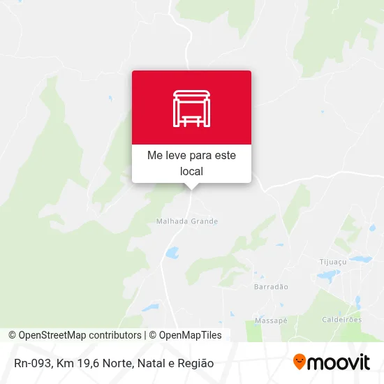 Rn-093, Km 19,6 Norte mapa