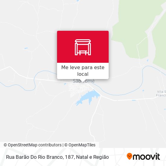 Rua Barão Do Rio Branco, 187 mapa