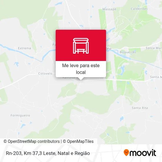 Rn-203, Km 37,3 Leste mapa