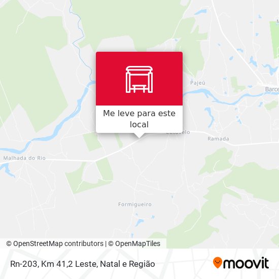 Rn-203, Km 41,2 Leste mapa