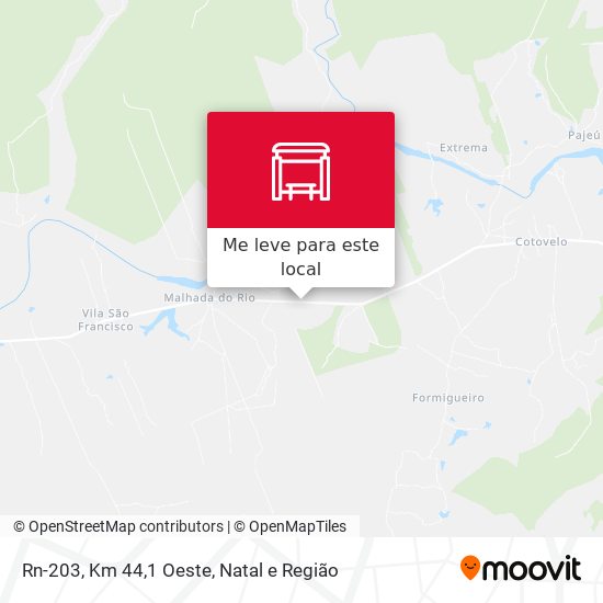 Rn-203, Km 44,1 Oeste mapa
