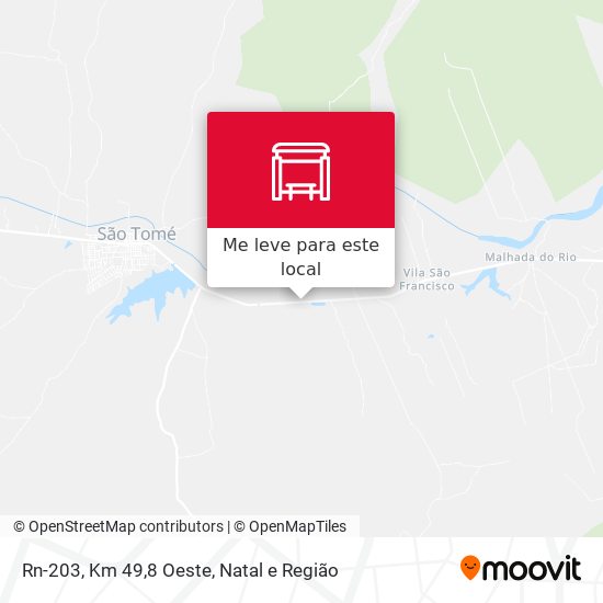 Rn-203, Km 49,8 Oeste mapa