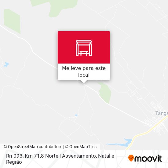 Rn-093, Km 71,8 Norte | Assentamento mapa