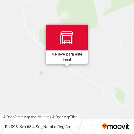 Rn-093, Km 68,4 Sul mapa