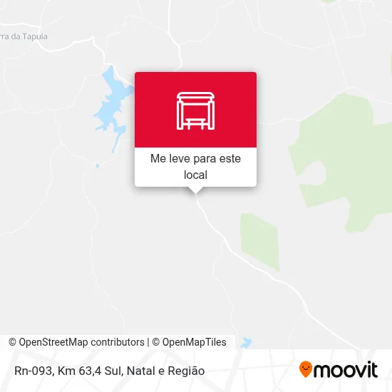Rn-093, Km 63,4 Sul mapa