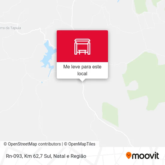 Rn-093, Km 62,7 Sul mapa