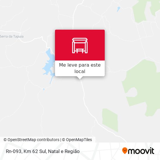 Rn-093, Km 62 Sul mapa