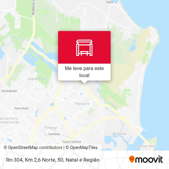 Rn-304, Km 2,6 Norte, 50 mapa