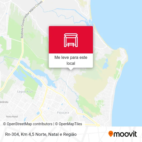 Rn-304, Km 4,5 Norte mapa