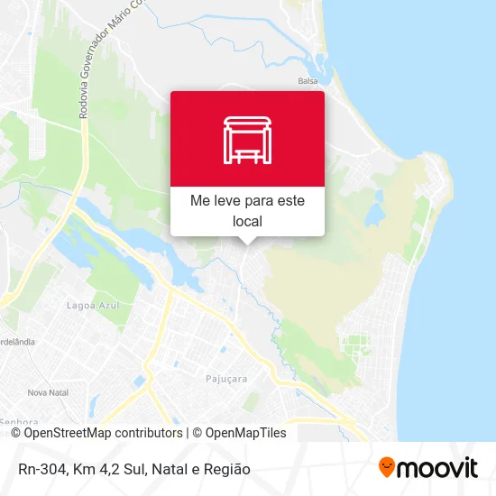 Rn-304, Km 4,2 Sul mapa