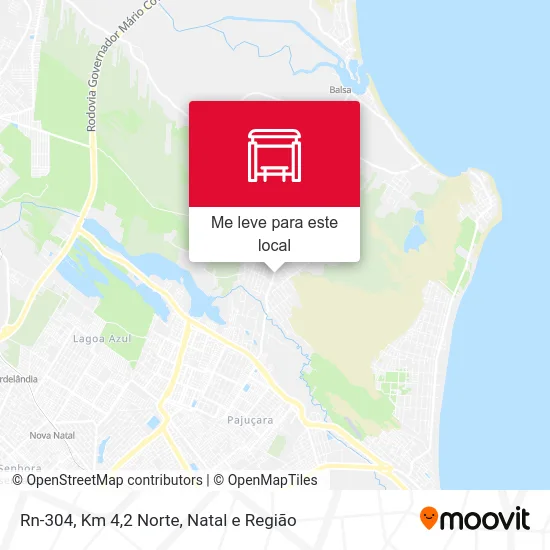 Rn-304, Km 4,2 Norte mapa
