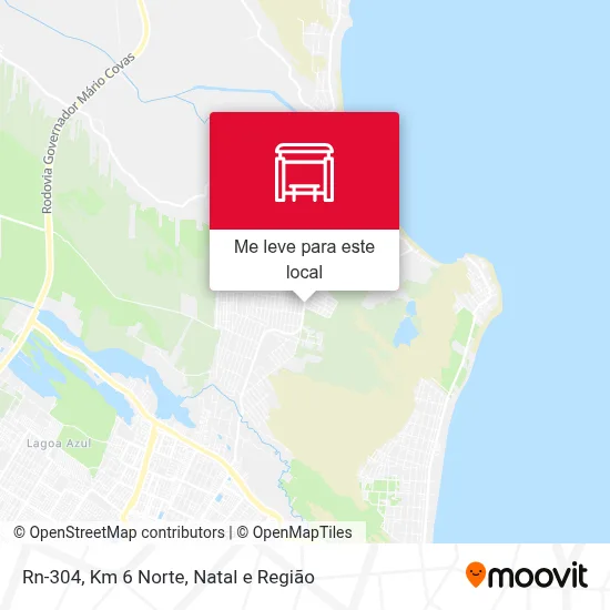 Rn-304, Km 6 Norte mapa