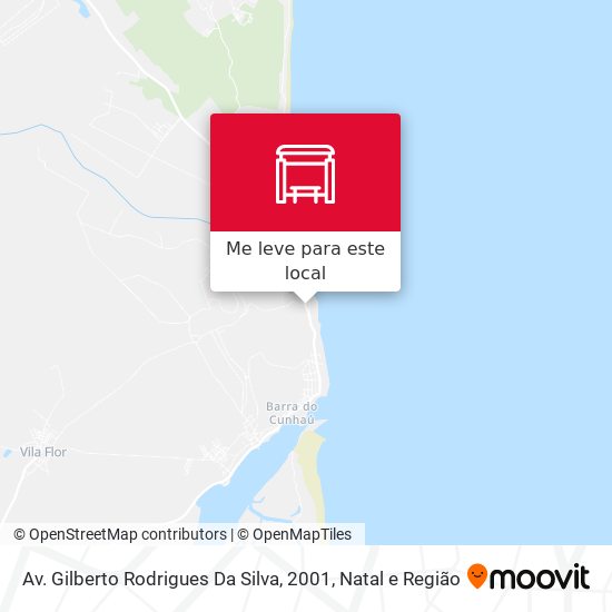 Av. Gilberto Rodrigues Da Silva, 2001 mapa
