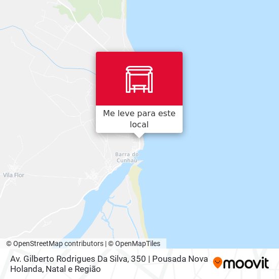 Av. Gilberto Rodrigues Da Silva, 350 | Pousada Nova Holanda mapa