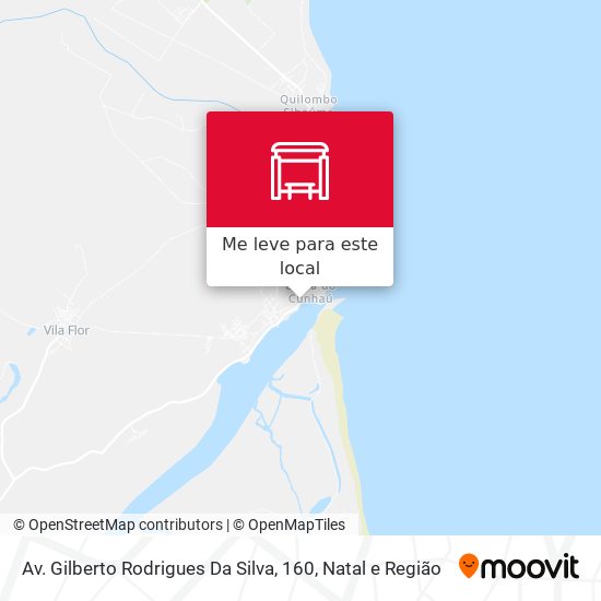 Av. Gilberto Rodrigues Da Silva, 160 mapa