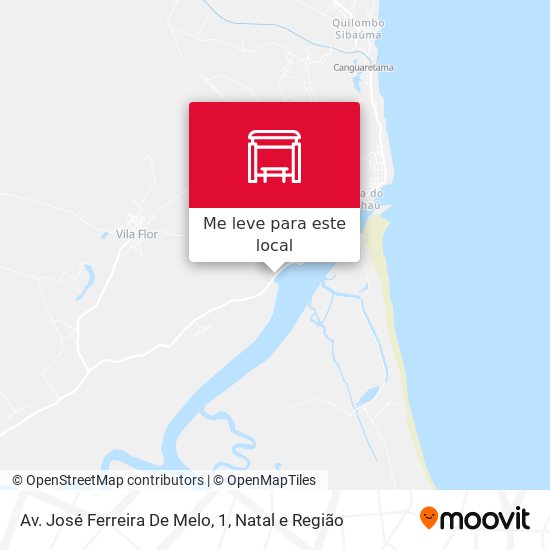 Av. José Ferreira De Melo, 1 mapa