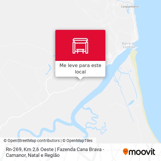 Rn-269, Km 2,6 Oeste | Fazenda Cana Brava - Camanor mapa