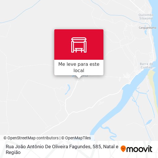 Rua João Antônio De Oliveira Fagundes, 585 mapa