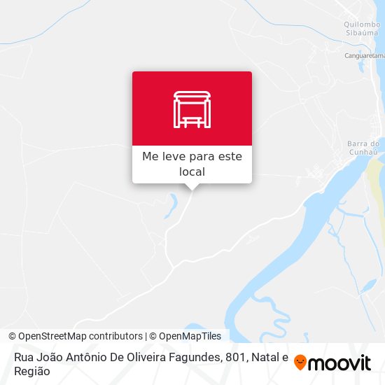 Rua João Antônio De Oliveira Fagundes, 801 mapa
