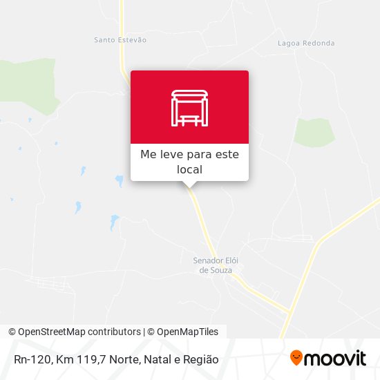 Rn-120, Km 119,7 Norte mapa