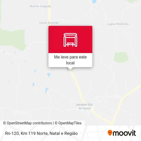 Rn-120, Km 119 Norte mapa