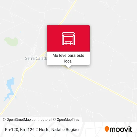 Rn-120, Km 126,2 Norte mapa