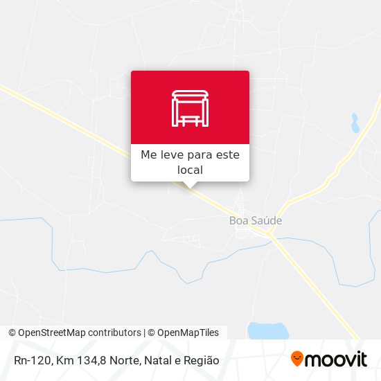 Rn-120, Km 134,8 Norte mapa