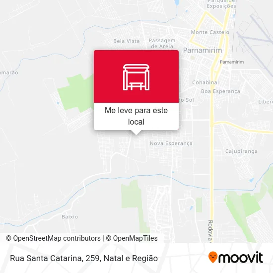 Rua Santa Catarina, 259 mapa