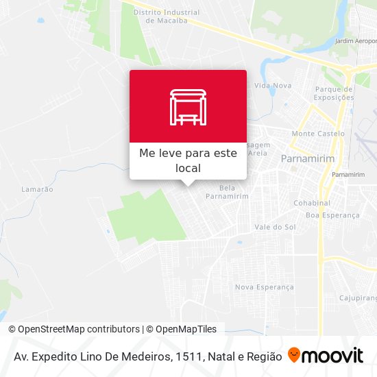 Av. Expedito Lino De Medeiros, 1511 mapa