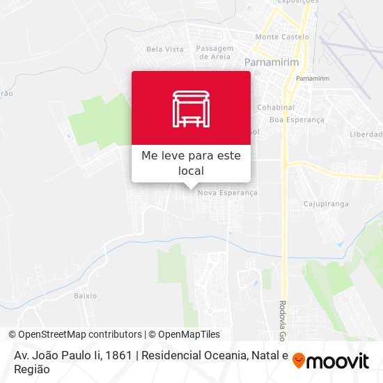 Av. João Paulo Ii, 1861 | Residencial Oceania mapa