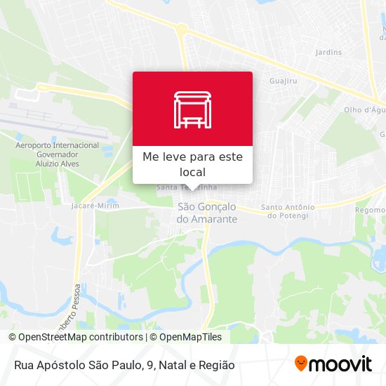 Rua Apóstolo São Paulo, 9 mapa