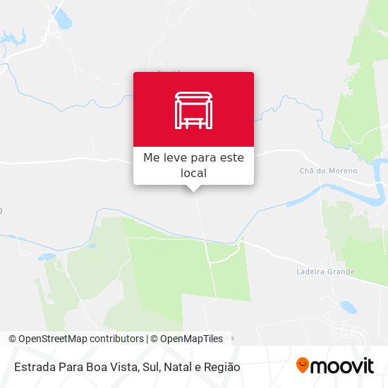 Estrada Para Boa Vista, Sul mapa