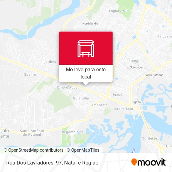Rua Dos Lavradores, 97 mapa