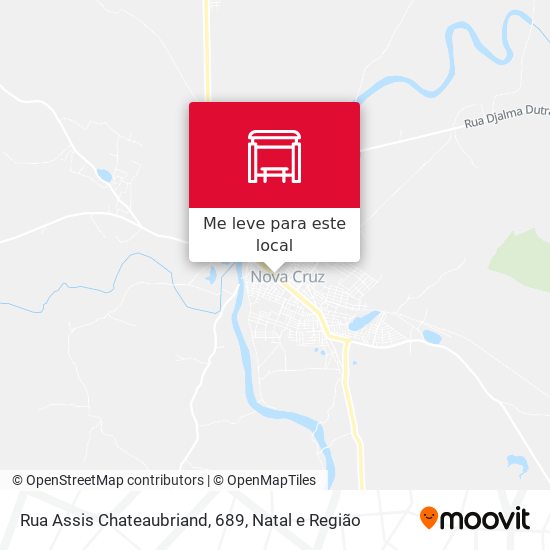 Rua Assis Chateaubriand, 689 mapa
