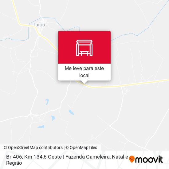 Br-406, Km 134,6 Oeste | Fazenda Gameleira mapa